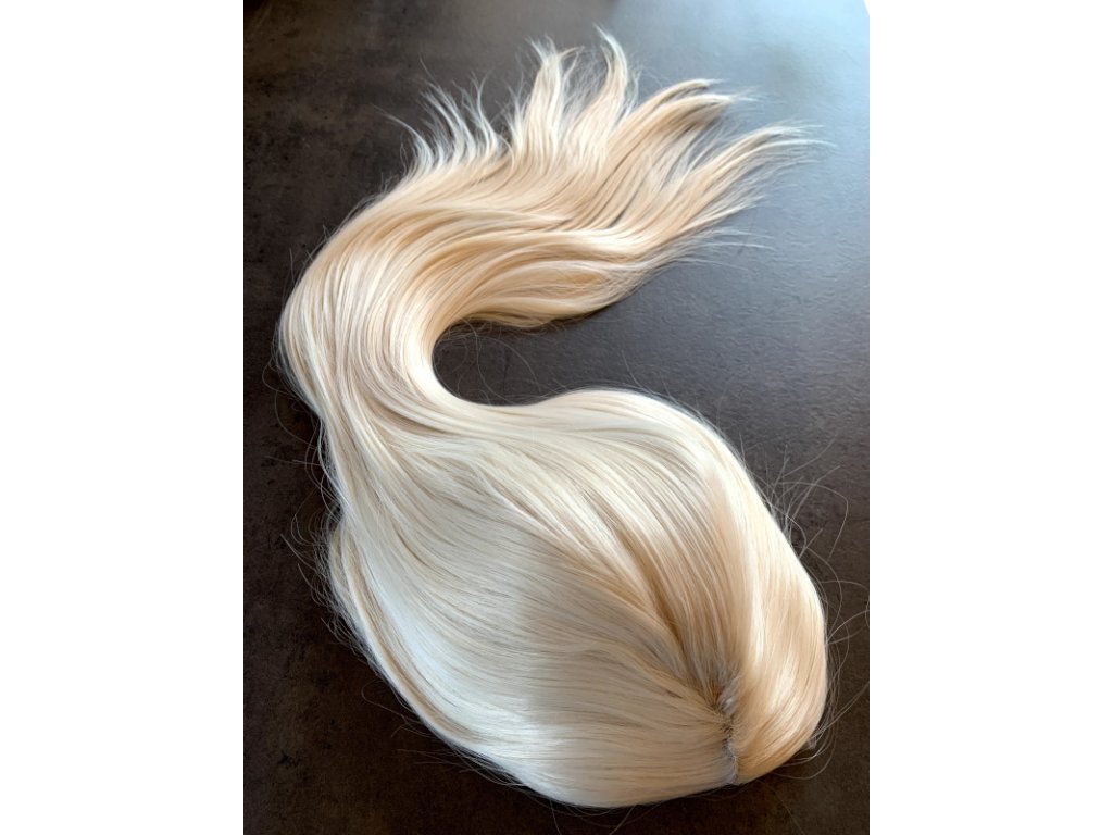 Blond paruka Anabelle se síťkou