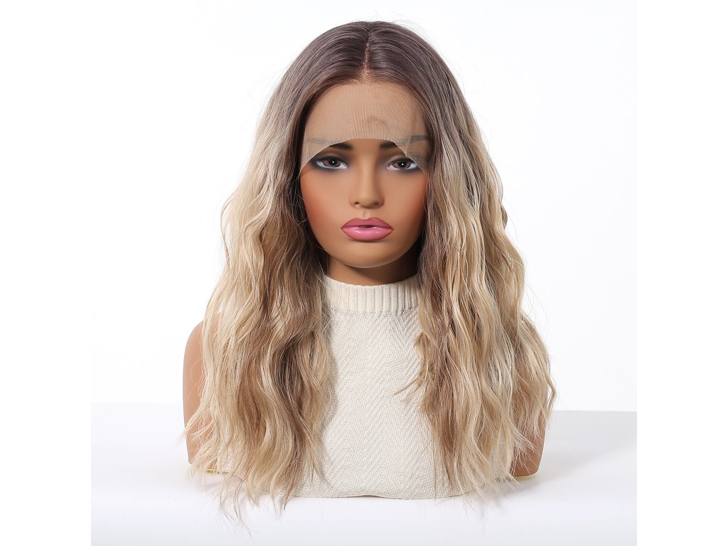 Zářivá ombré blond paruka Erika